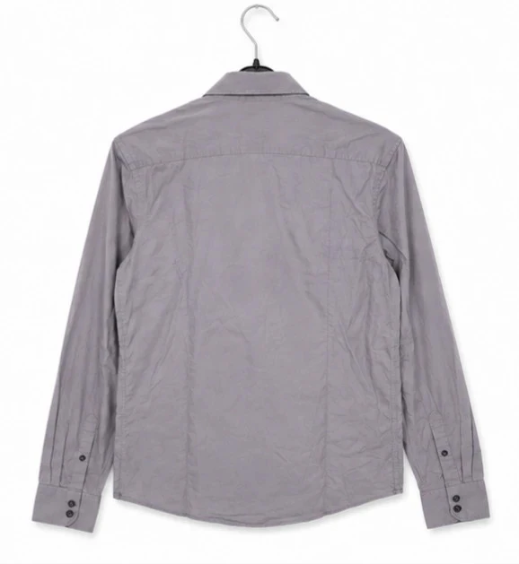 Slim Fit Grey Celio Shirt – Size M – Classic Elegant – photo 3